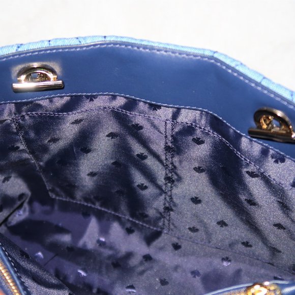 SOLD!!!Kate Spade Briar Lane Denim Satchel - Picture 12 of 12